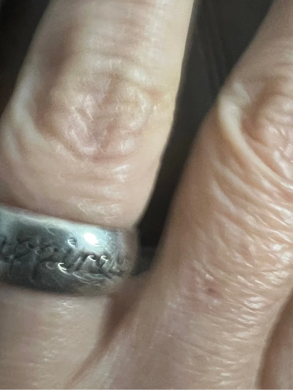 🌞 Engraved 925 Sterling Silver 'Health Wealth Happiness' Ring